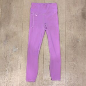 Under Armour Kids Lavender Purple Performance Leggings